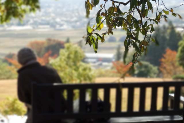 年を取った女性