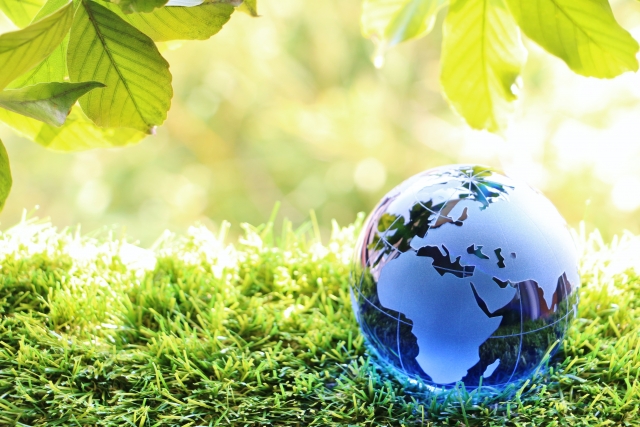 エコ　青い地球