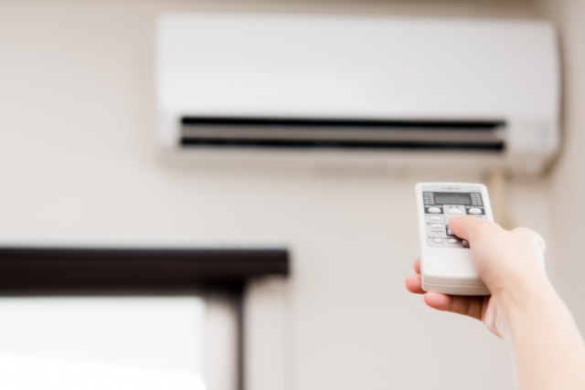 エアコンのリモコン