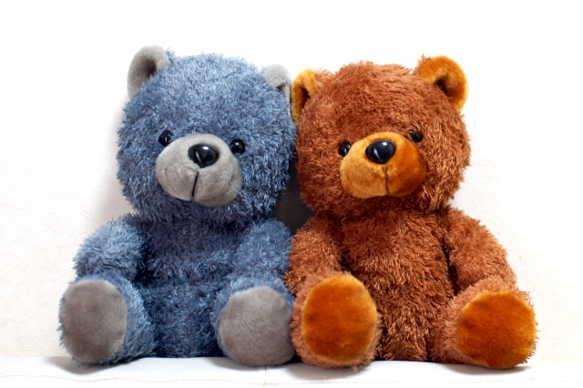 熊のぬいぐるみ