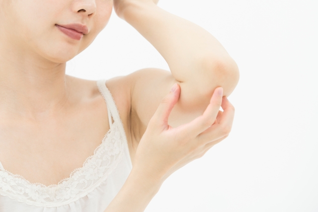 スキンケア・女性（悩み・肘・角質）